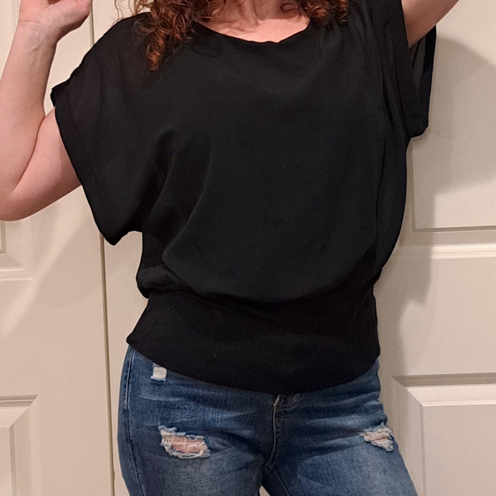Joseph A Black Women's Blouse